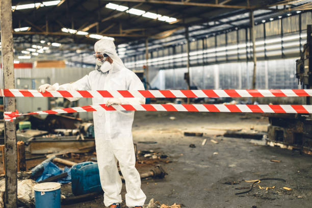 Professional Unattended Death Cleanup technician working in Whitehouse Station, NJ